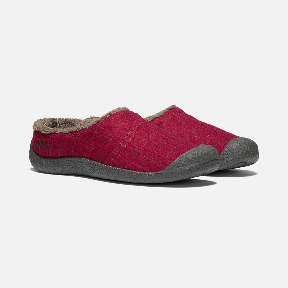 Keen Slippers Dames Rood - Howser Wrap Slide - 54760-APMT